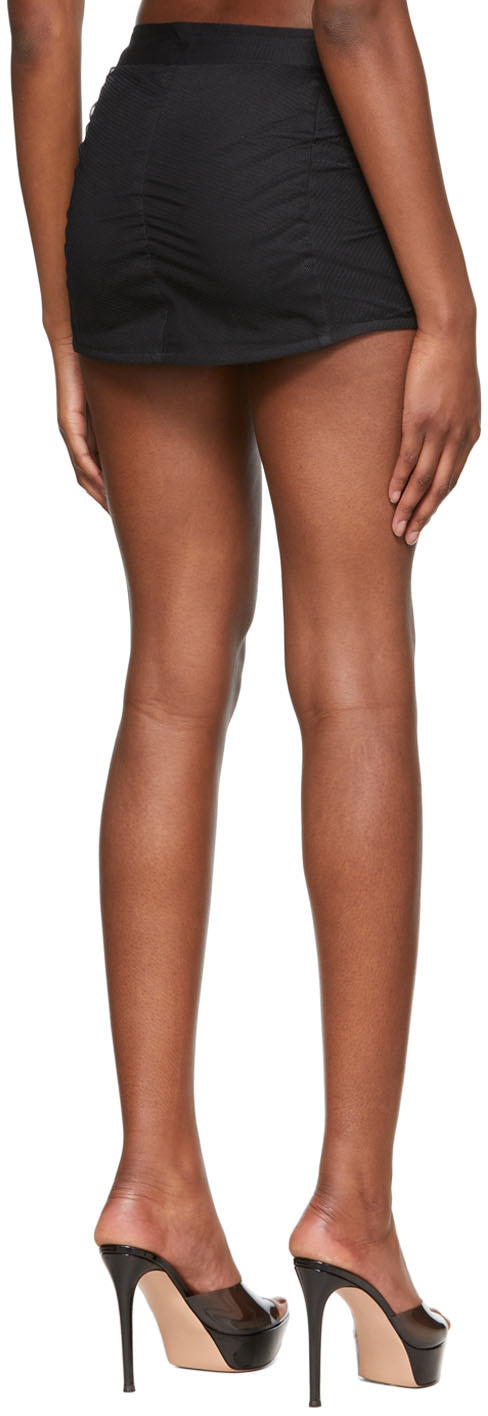 Sia Arnika SSENSE Exclusive Black Mini Skirt