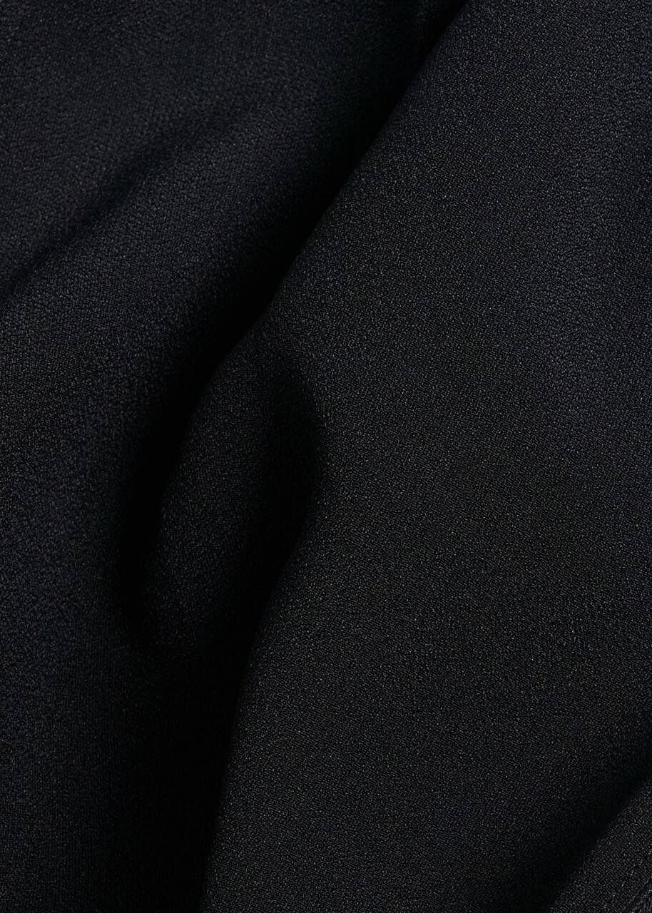Forte_forte Crepe Trousers Black