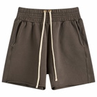 Les Tien Men's s Heavyweight Yacht Sweat Short in Vintage Black