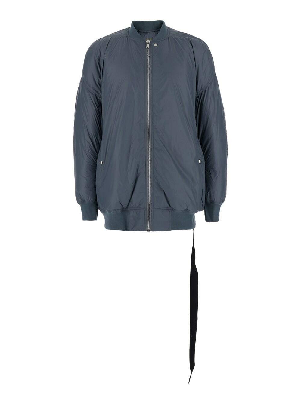 Rick Owens DRKSHDW Blue & Off-White Jumbo Denim Bomber Rick Owens DRKSHDW Blue & Off-White Jumbo Denim Bomber