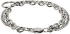 Vitaly Silver Strain Bracelet
