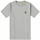 Moncler Men's Genius Chest Logo T-Shirt in Grey