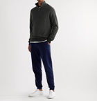 Derek Rose - Finley 2 Cashmere Half-Zip Sweater - Gray