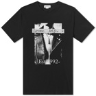 Alexander McQueen Men's Biker Atelier T-Shirt in Black/Mix