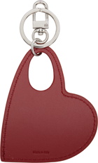 Coperni Red Heart Keychain