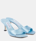 Jimmy Choo Skye 70 satin mules