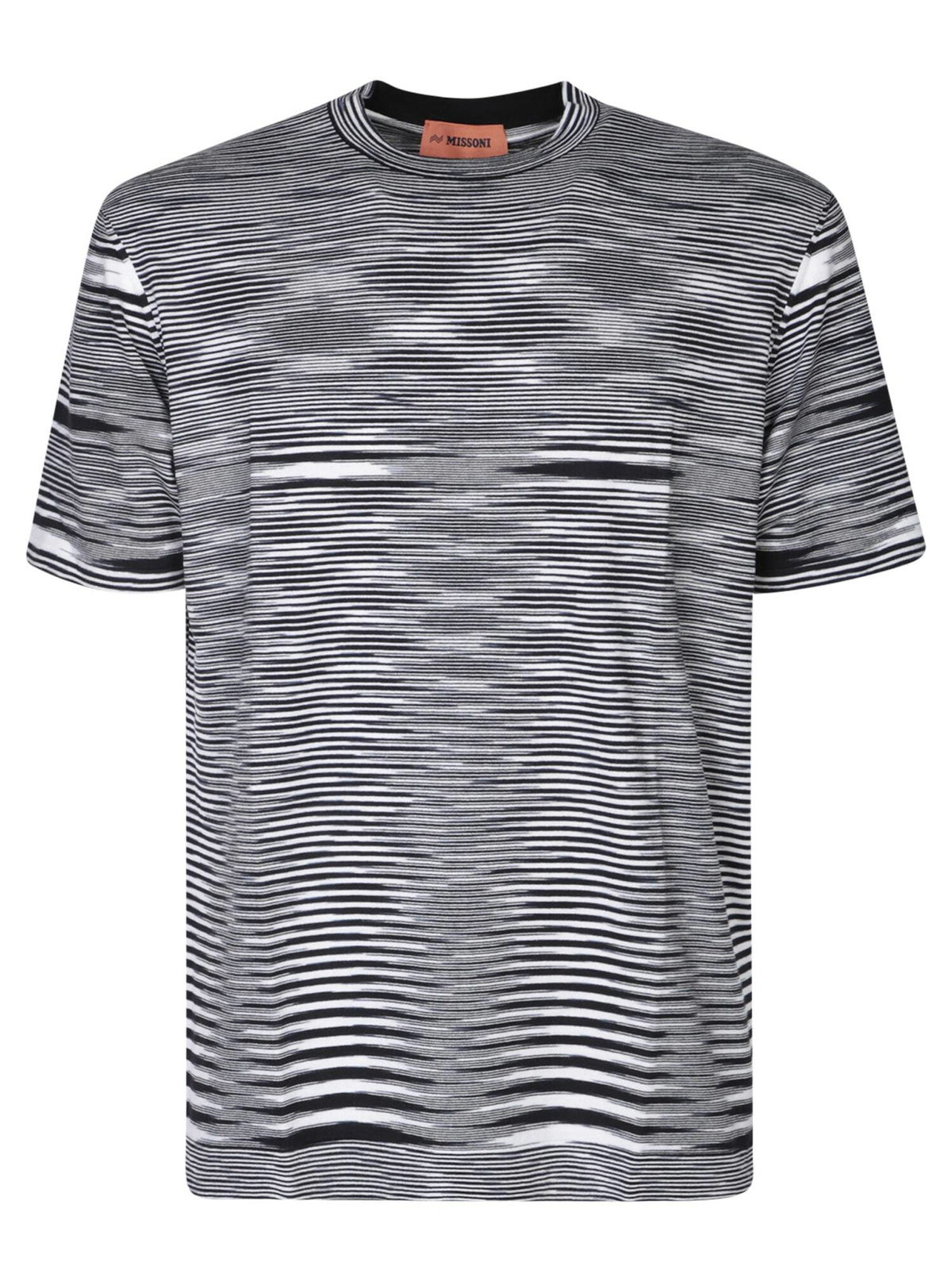 Missoni Men's Knit Sport Logo T-Shirt in White/Heritage Missoni