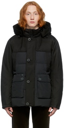 Nobis Black Cardinal Parka Down