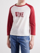 Acne Studios - Logo-Appliquéd Cotton-Jersey T-Shirt - Burgundy