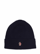 MONCLER GRENOBLE - Ribbed Knit Wool Beanie