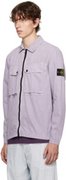 Stone Island Purple Faded Jacket