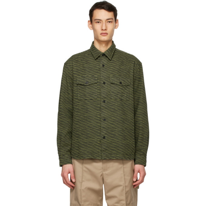 Photo: Kenzo Khaki Wave Shirt