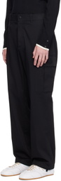 Moncler Black Twill Cargo Pants