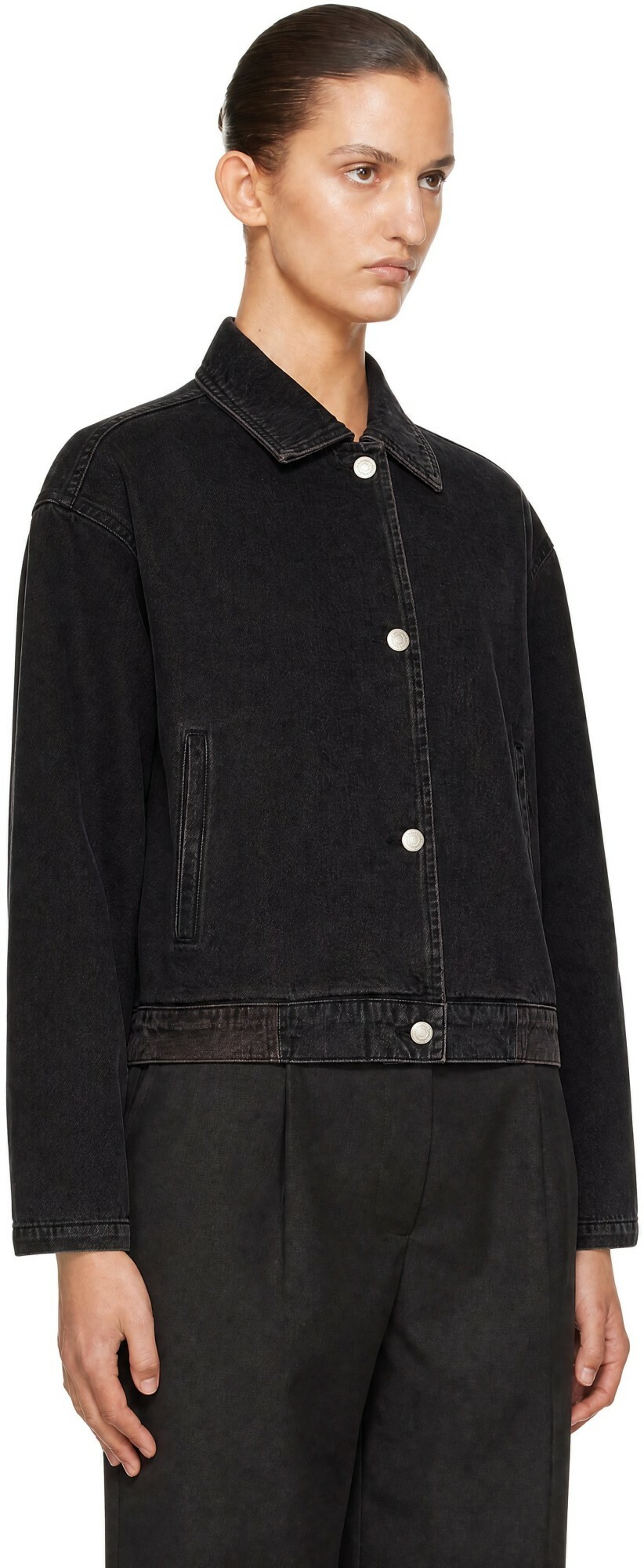 mfpen Black Decorator Denim Jacket
