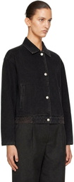 mfpen Black Decorator Denim Jacket