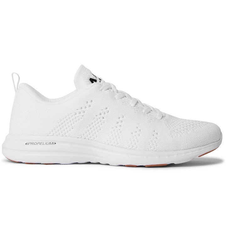 Photo: APL Athletic Propulsion Labs - Pro TechLoom Running Sneakers - White