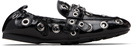Marc Jacobs Black 'The Grommet Jude' Loafers