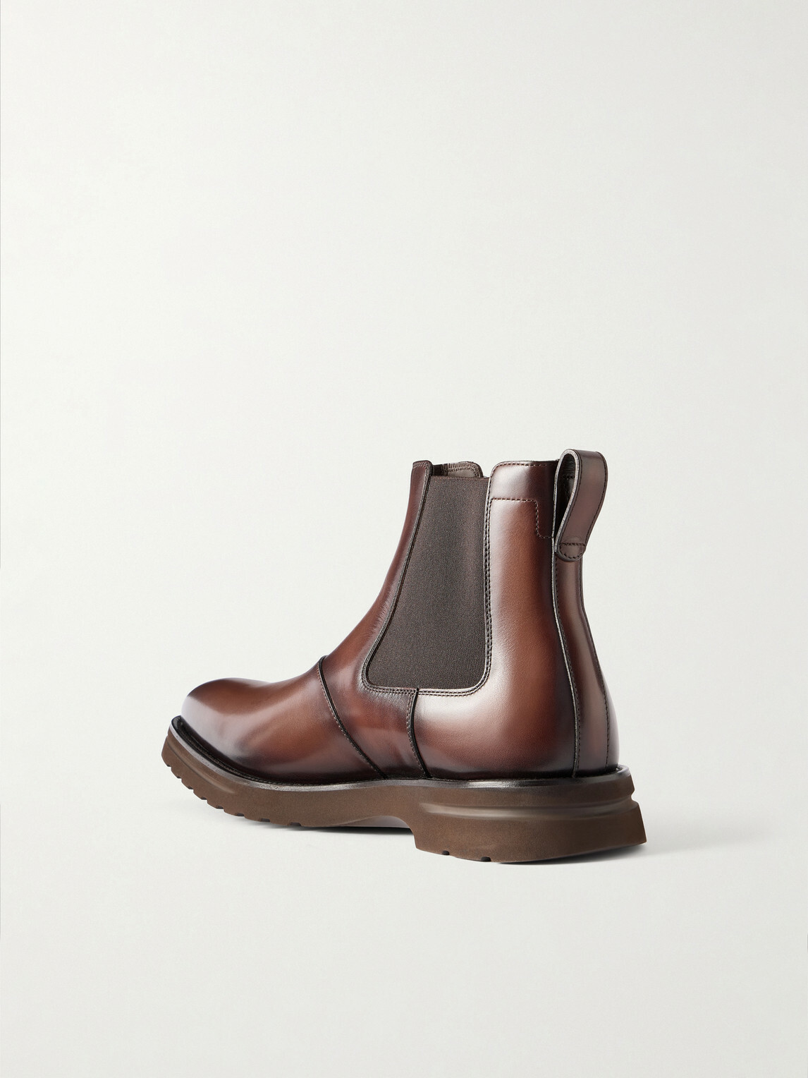 Berluti - Alessio Leather Chelsea Boots - Brown