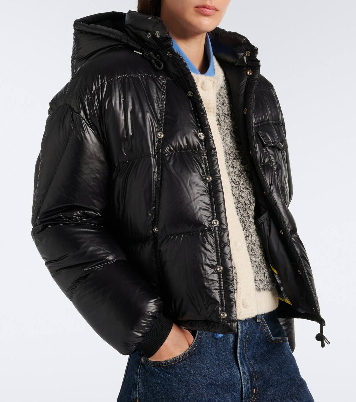 Moncler Karakorum hooded down jacket
