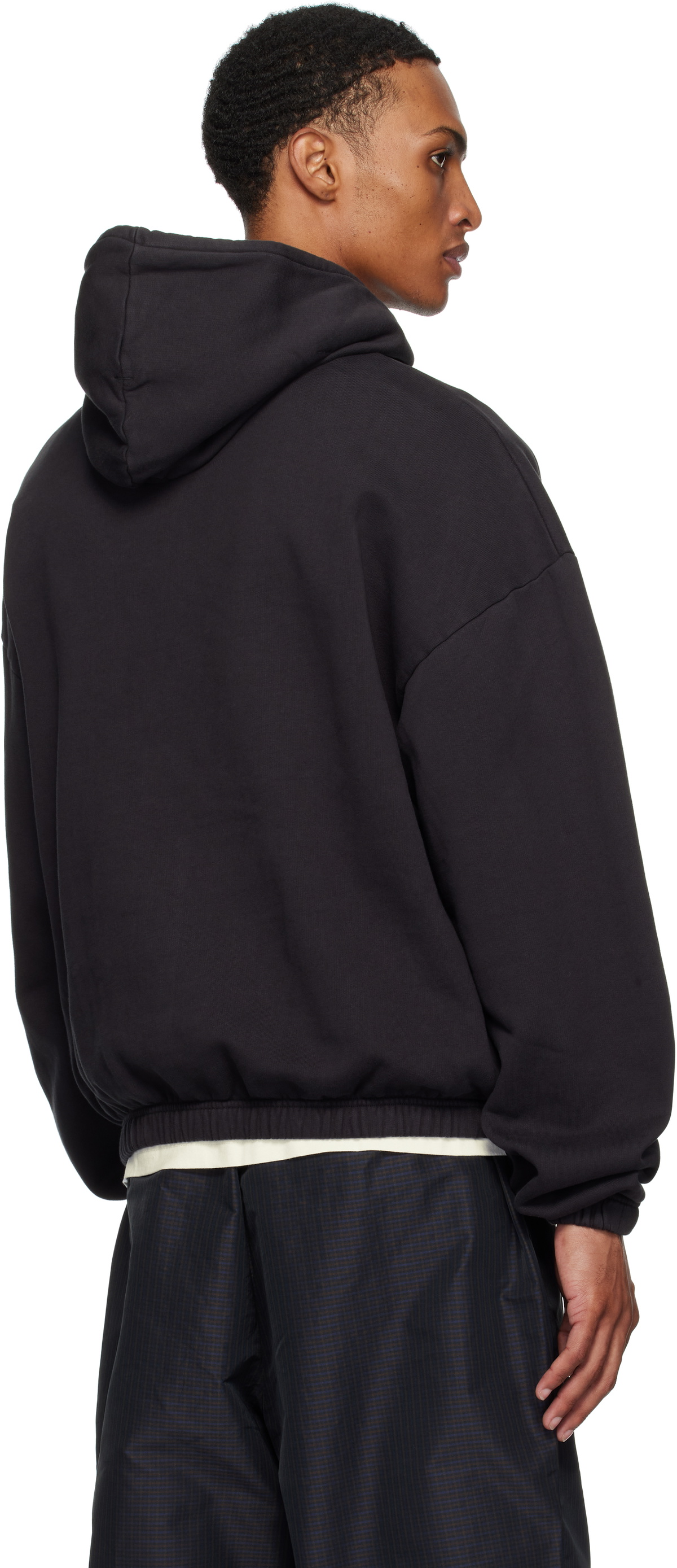 Umbro Black OG Logo Mask Hoodie