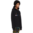 Gucci Black Rainbow Logo Hoodie