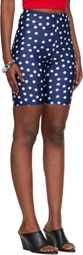 Jean Paul Gaultier Navy 'The Polka-Dot' Shorts