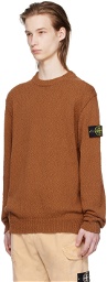 Stone Island Brown Patch Sweater