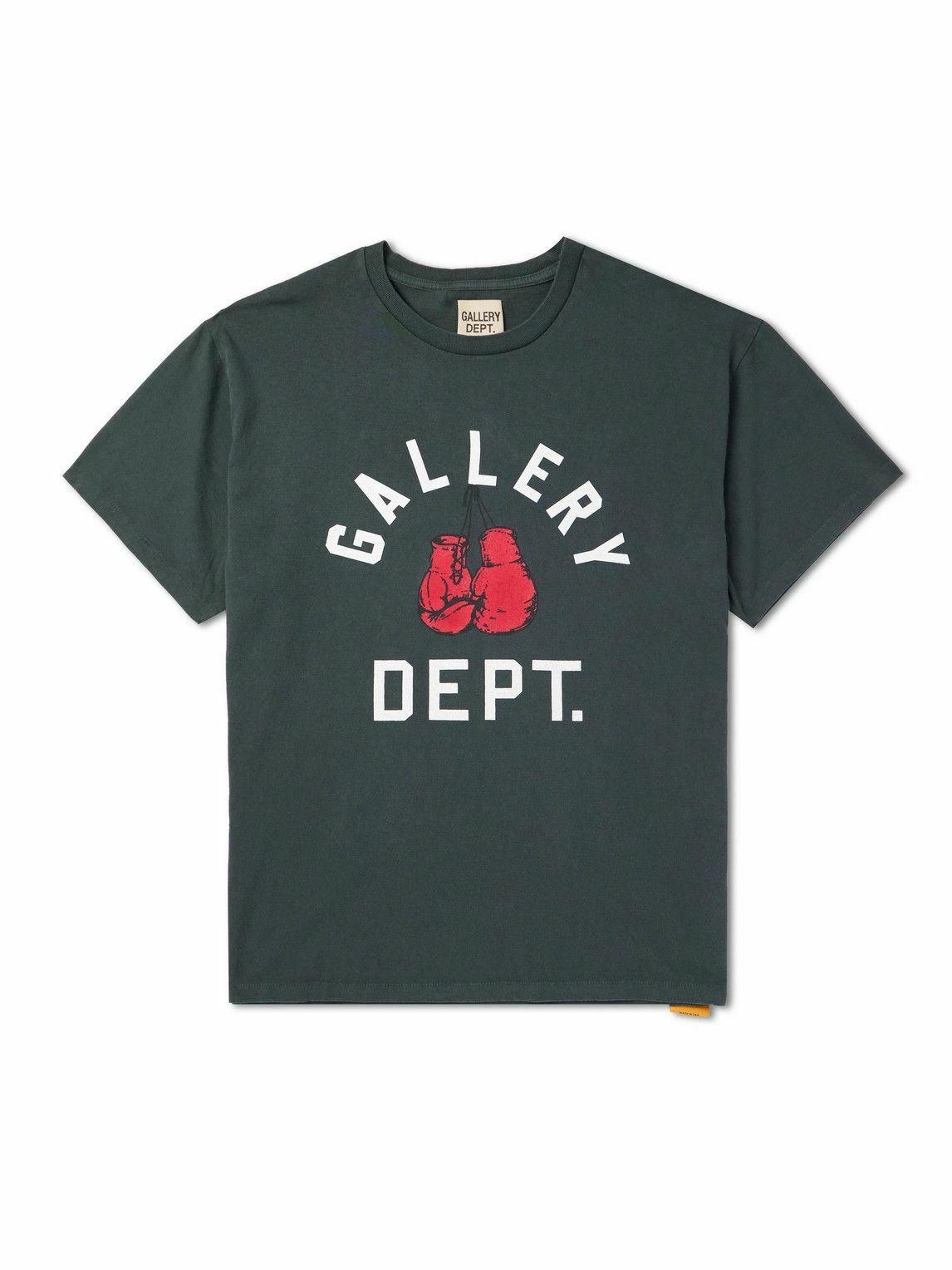 Gallery Dept. - Logo-Print Cotton-Jersey T-Shirt - Gray