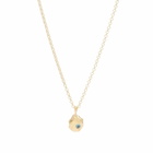 Simuero Por Un Perro Necklace in Gold/Blue 