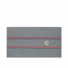 Moncler Men's Tricolor Scarf in Grey