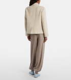 Loro Piana Cashmere and silk tapered pants