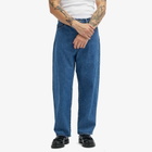 WTAPS Men's 13 Embroidered Straight Leg Denim Jeans in Indigo