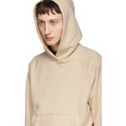 John Elliott Beige Raglan Hoodie