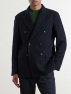 Massimo Alba - Brando Cashmere Coat - Blue