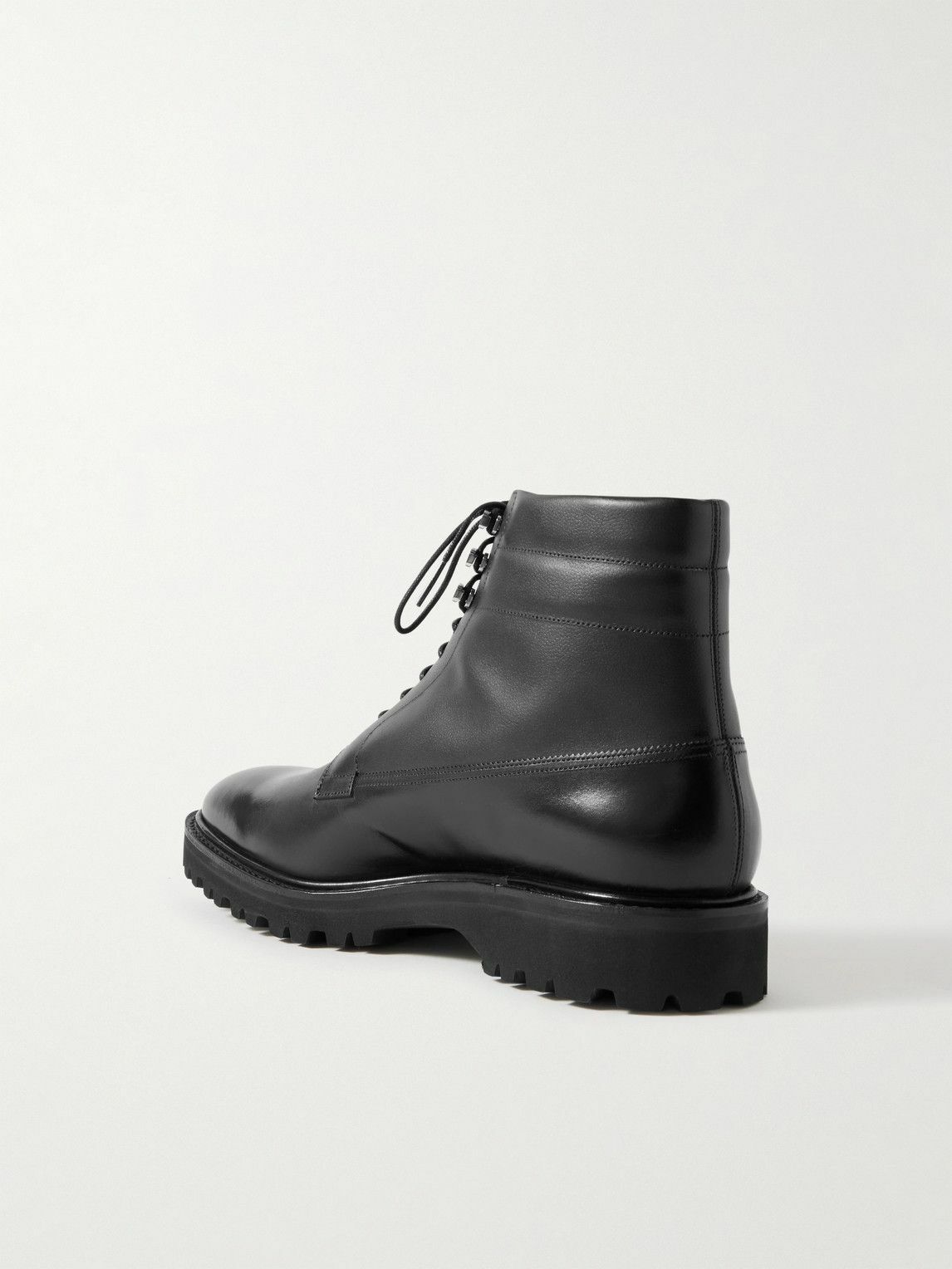 John Lobb - Alder Leather Boots - Black
