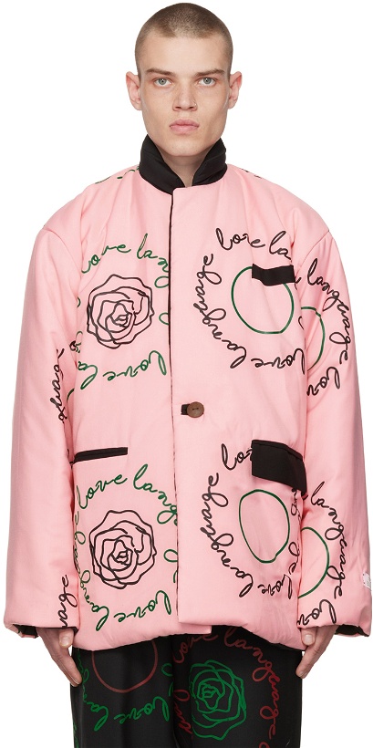 Photo: Bloke Pink 'Love Language' Jacket