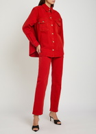 Blaze Milano Clapotis Paso Straight-leg Jeans Red