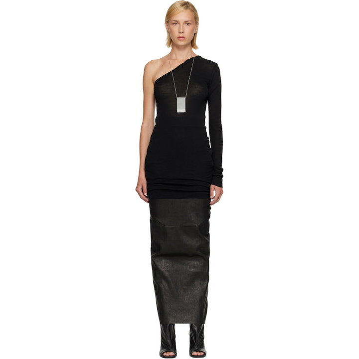Photo: Rick Owens Black Tower Ziggy Minidress