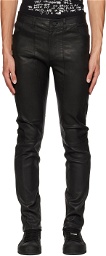 FREI-MUT Black Moon Leather Pants