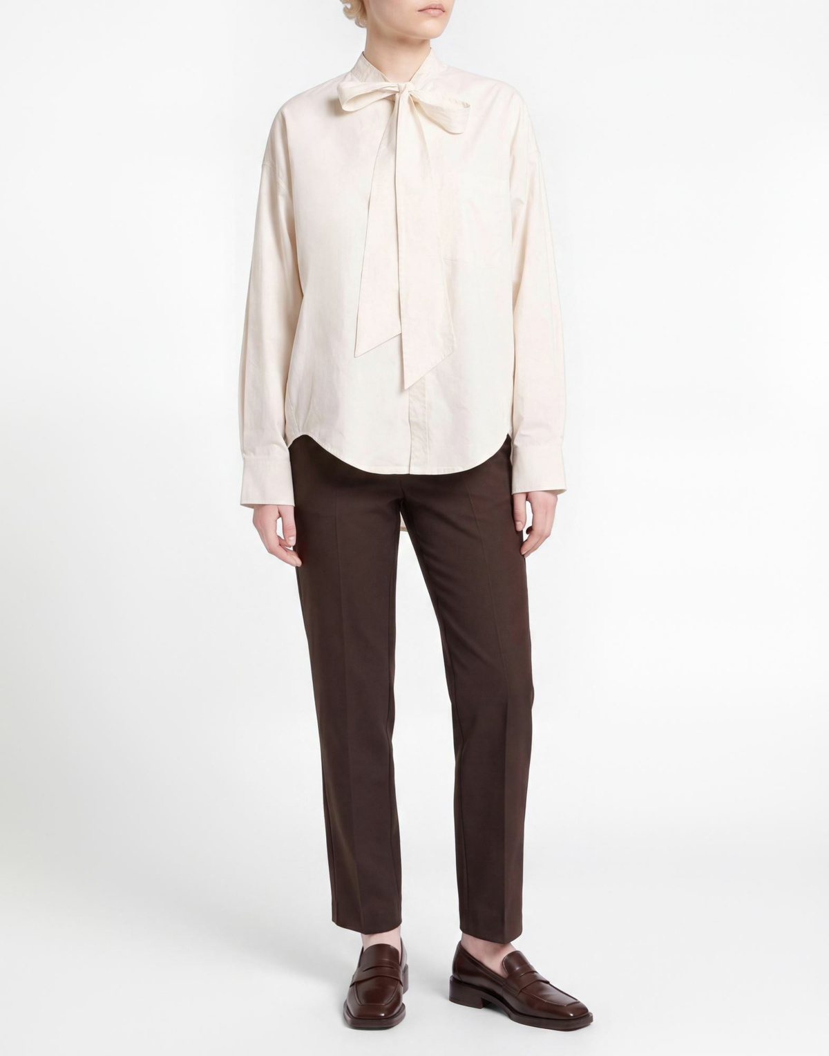Roberto Collina Womens Shirt Ivory