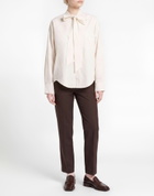Roberto Collina Womens Shirt Ivory