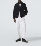 Umit Benan Suvretta wool-blend zip-up cardigan