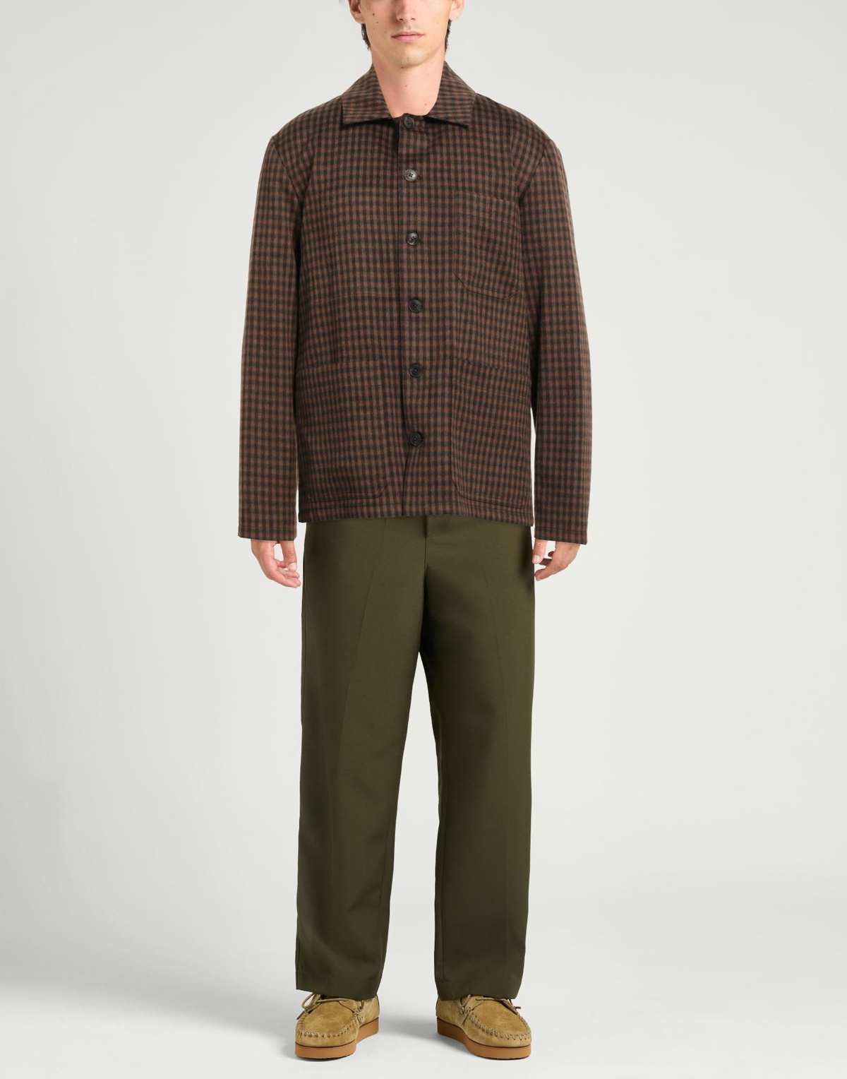 Drumohr Mens Jacket in Brown