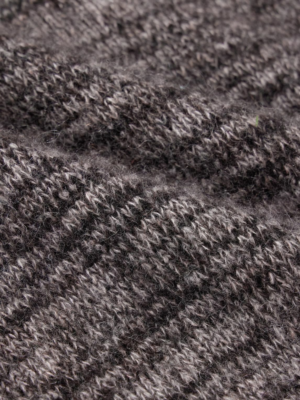 Oliver Spencer - Burley Slim-Fit Space-Dyed Knitted Sweater - Black