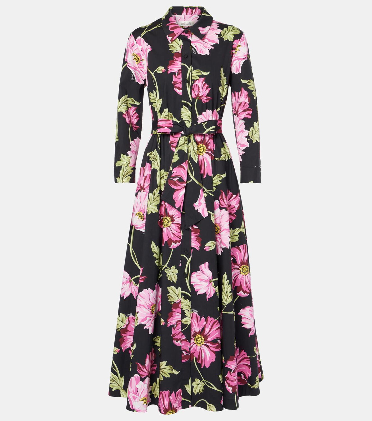 SALE！DIANE VON FURSTENBERG♪Blaineコットンシャツドレス Blaine Cotton Poplin Dress – Diane von Furstenberg HongKong