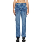 Stefan Cooke Blue Braided Jeans