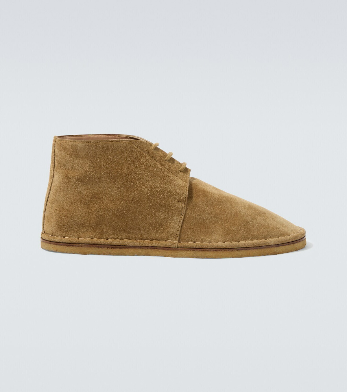 The Row Nicola suede desert boots