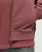 Reternity Contrast Stitch Zip Hoodie Red - Mens - Hoodies/Zippers