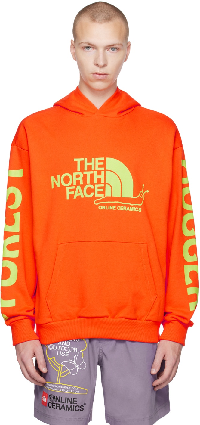The North Face Orange Online Ceramics Edition Hoodie The North Face