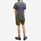 Gramicci Men's Big G-Logo T-Shirt in Grey Pigment